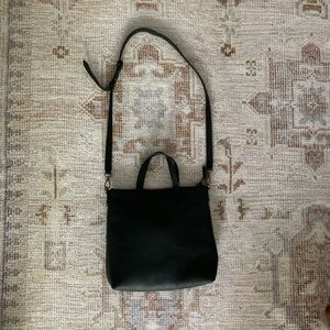 Madewell ziptop transport crossbody bag